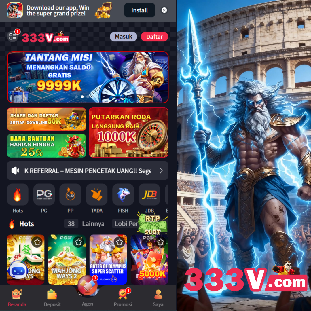 333V - 333v Dowdload & Install Aplikasi Slot Asli Minimal Bet 400 Perak