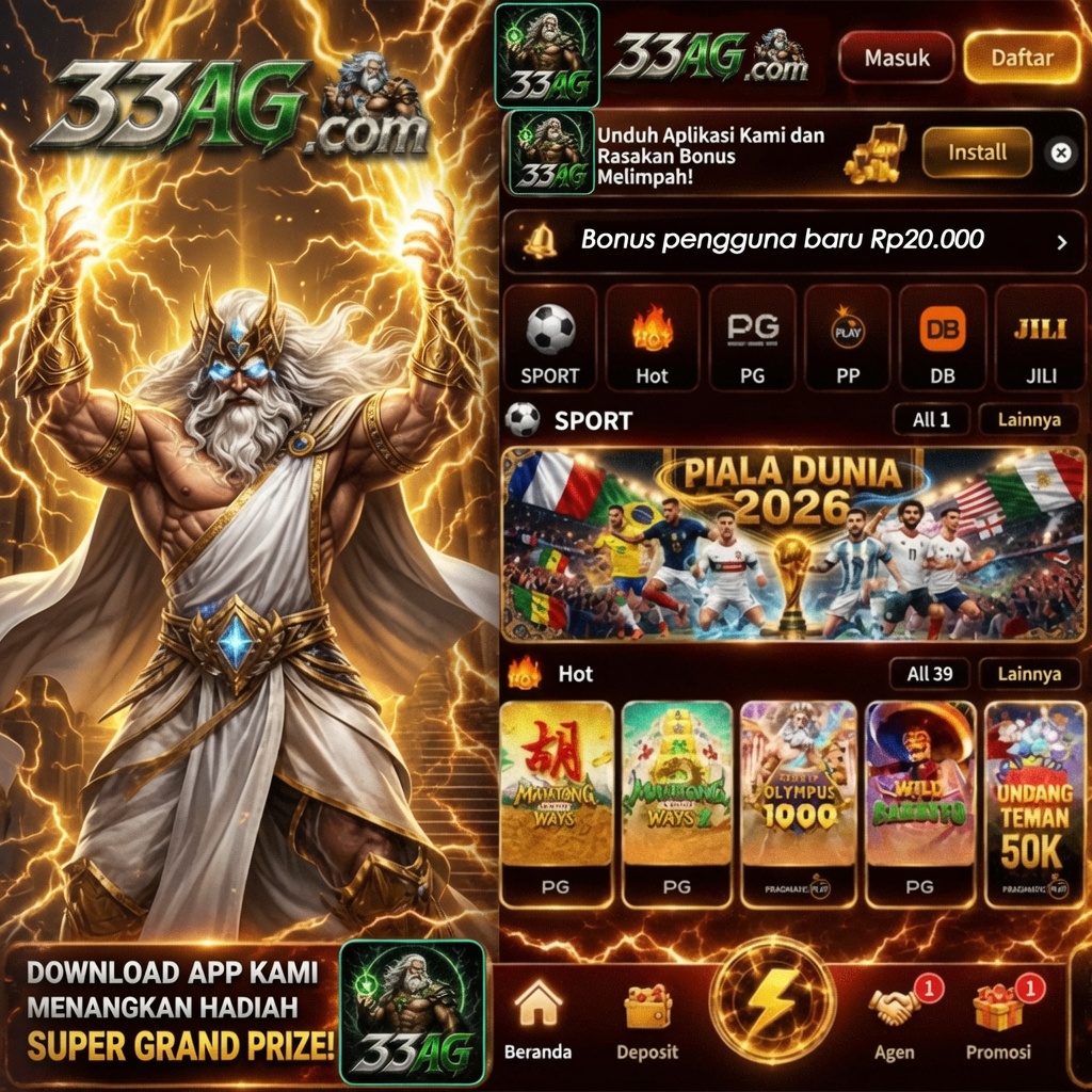 33AG - 33ag Slot Indonesia Jadi Pilihan untuk Menjelajahi Tema Slot Online Berbeda