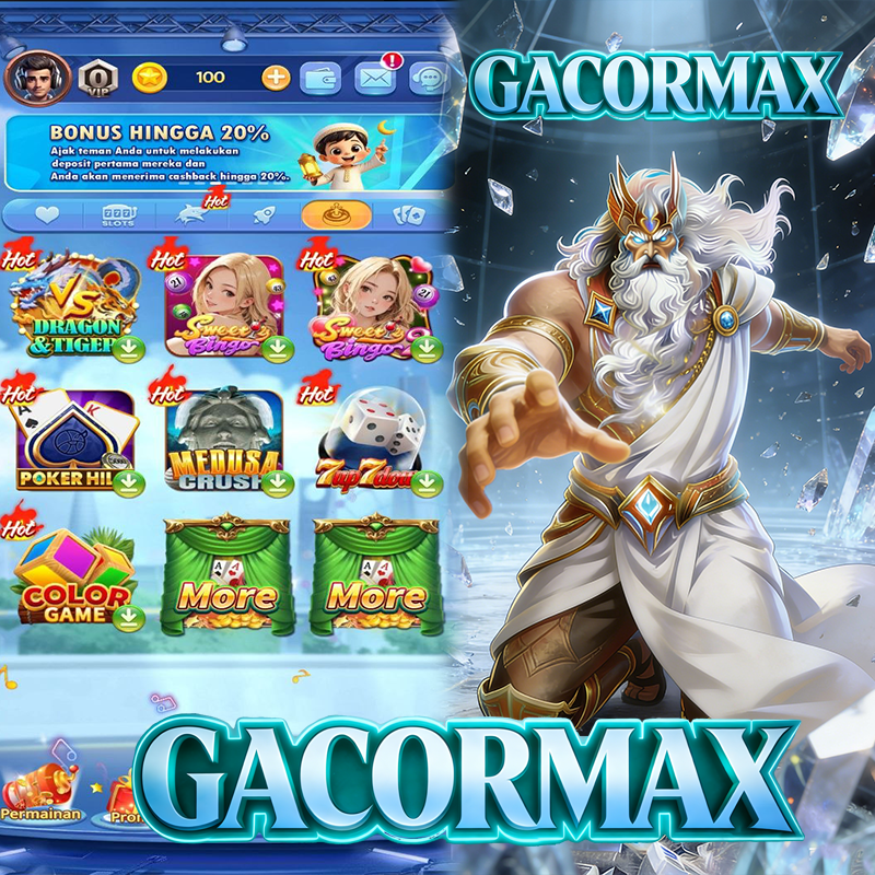 Tampilan ketiga gacormax