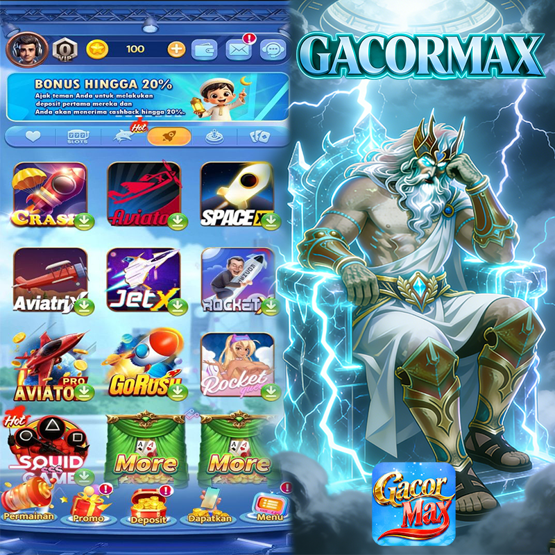 GACORMAX - Portal Hiburan Game Online Mobile Resmi & Terpercaya