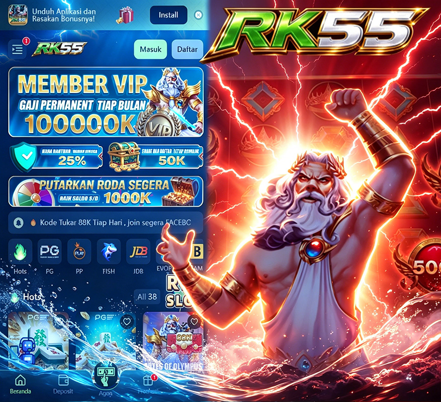 RK55 - Daftar Game Online dengan Pilihan Slot yang Beragam