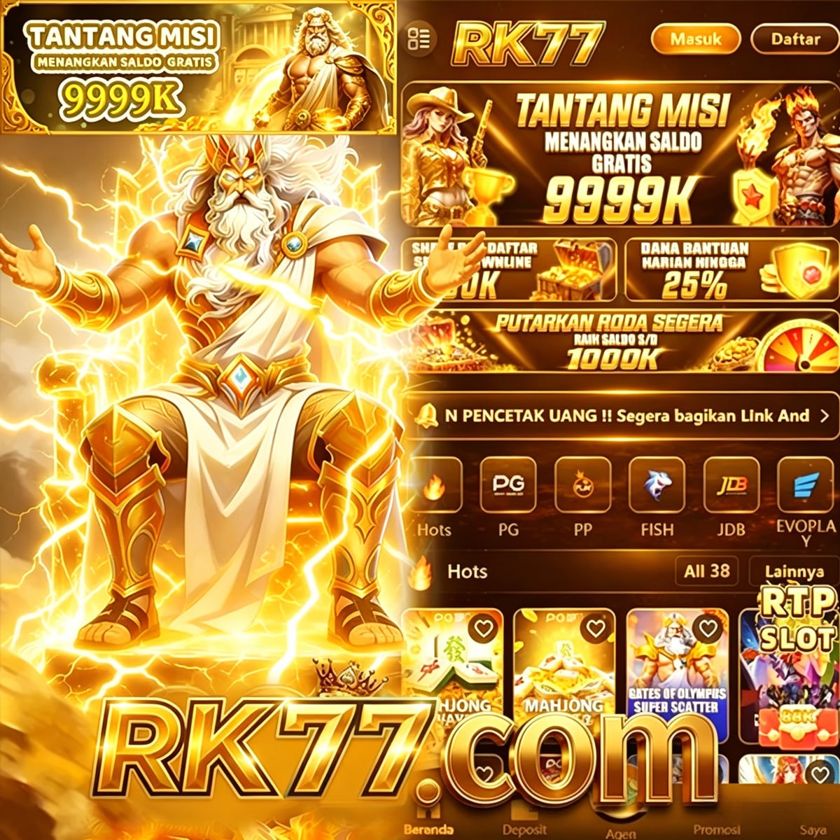 RK77 - Situs Slot Online Resmi dengan Akses Daftar dan Login