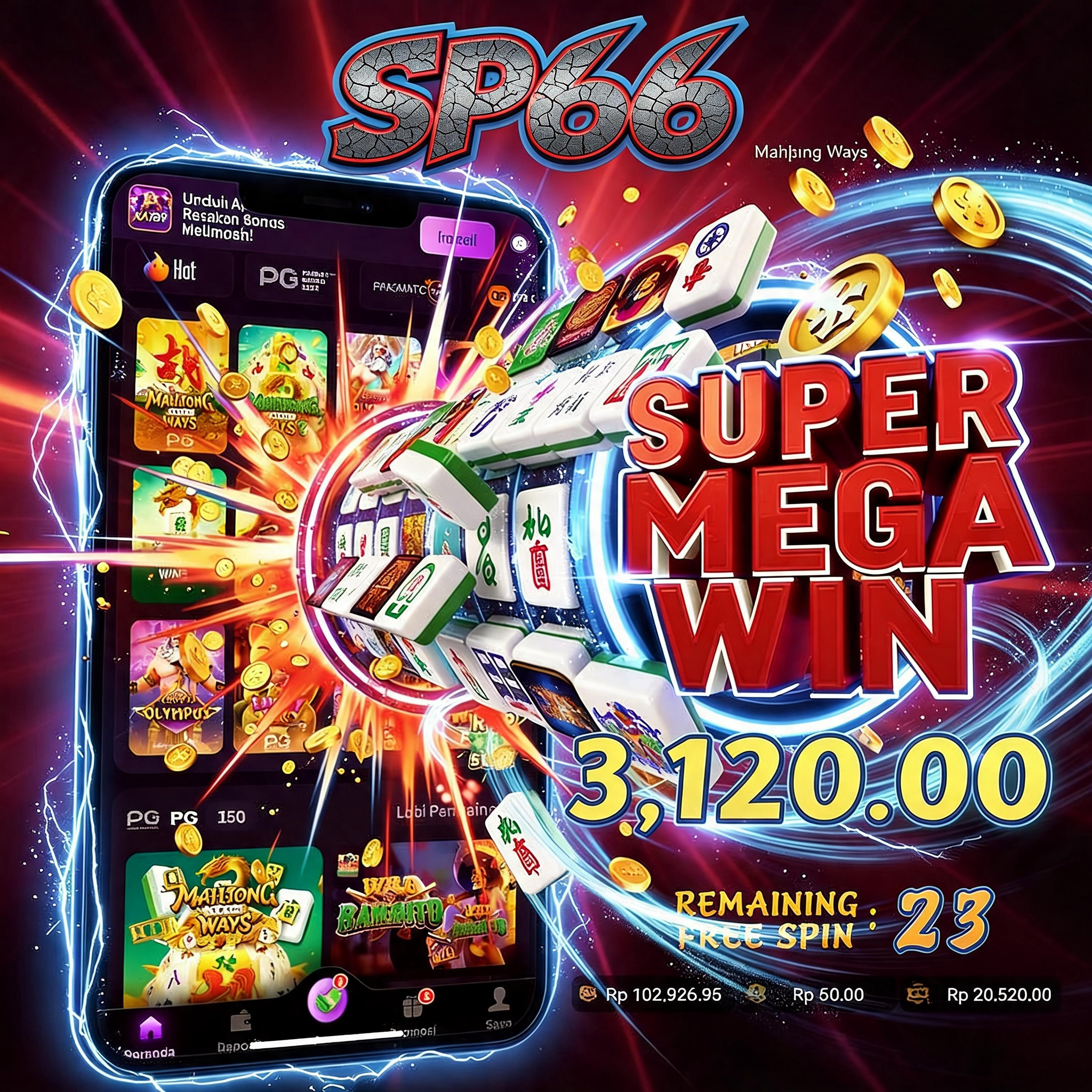SP66 - Dowdload & Install Aplikasi Slot Asli Minimal Bet 400 Perak