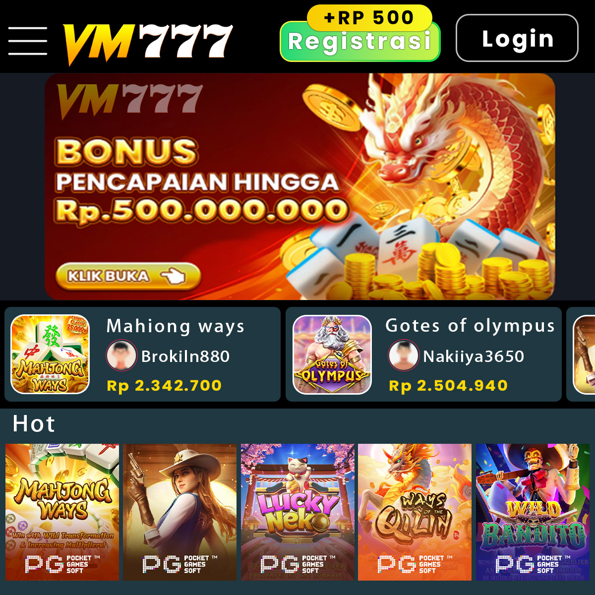 VM777 - Portal Hiburan Game Online Mobile Resmi & Terpercaya